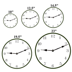 Made to order personalized clock