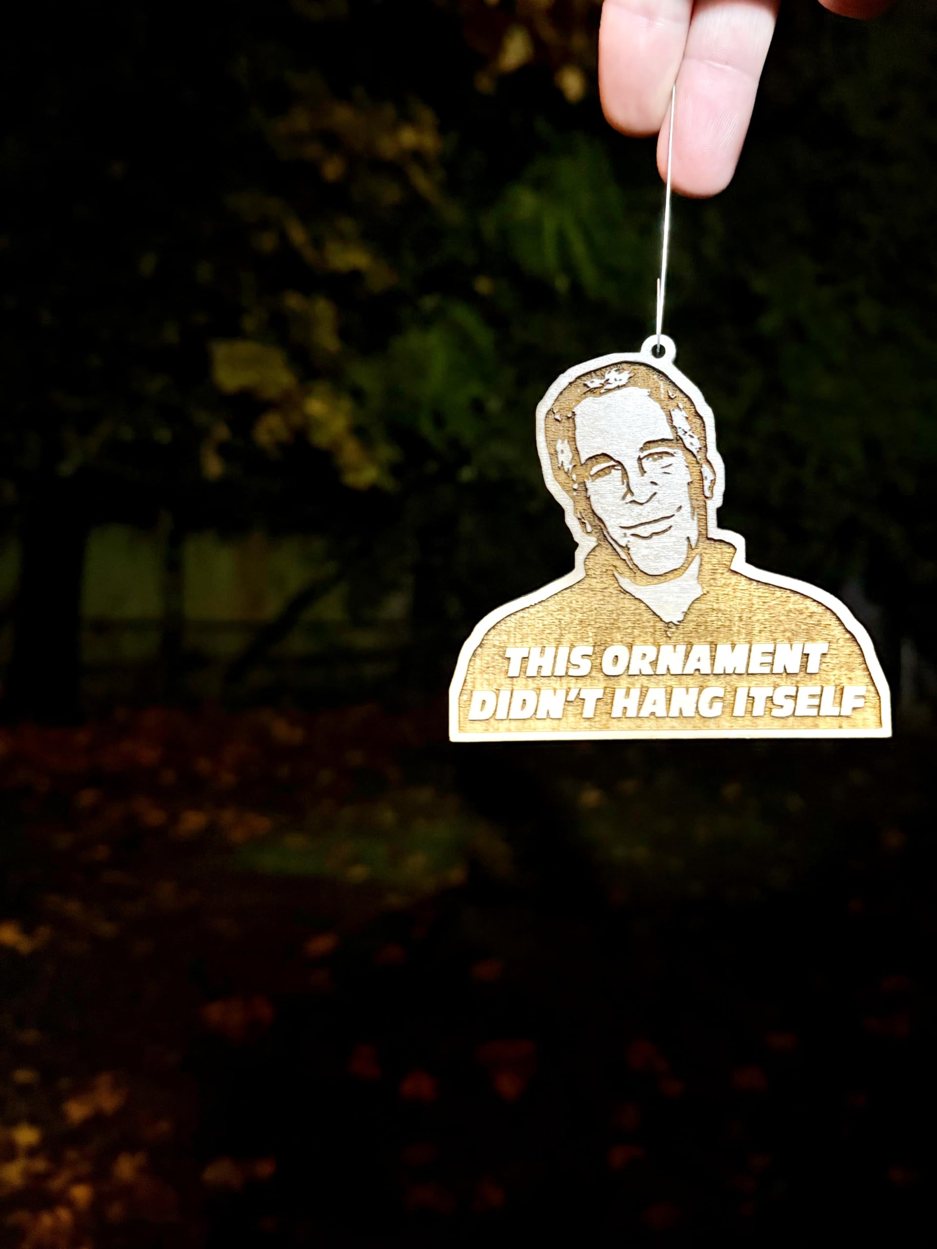 Air freshener ready back of wood ornament