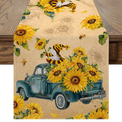 Cusugbaso Sunflower Table Runner product image