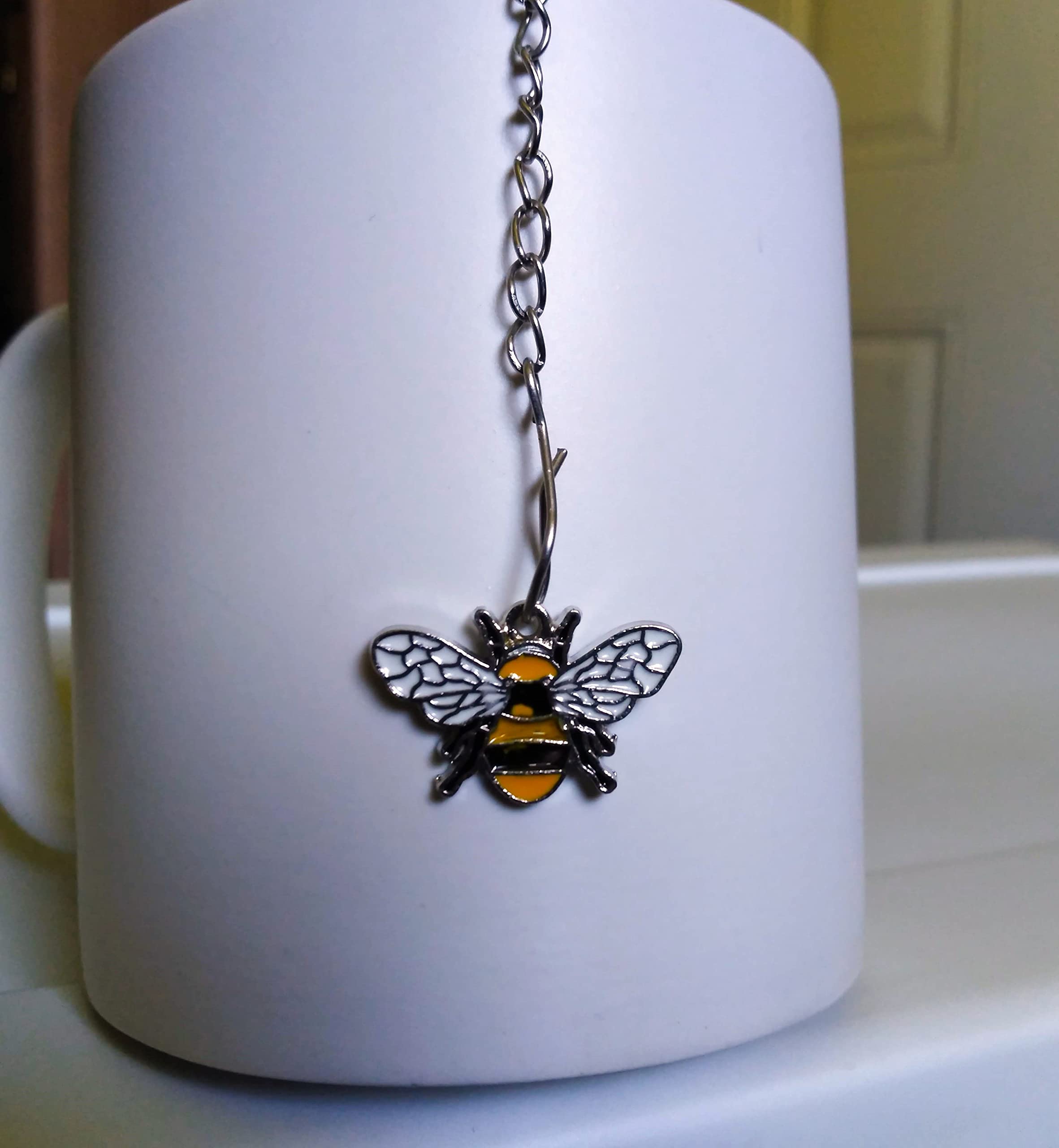 Cute Bee tea infuser ball for loose leaves brewing product image 3