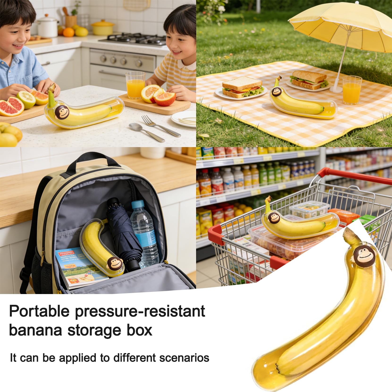 Banana Case portable keeper for outdoor trips