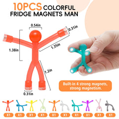 Cute Refrigerator Magnets in man shapes for office or classroom decoration