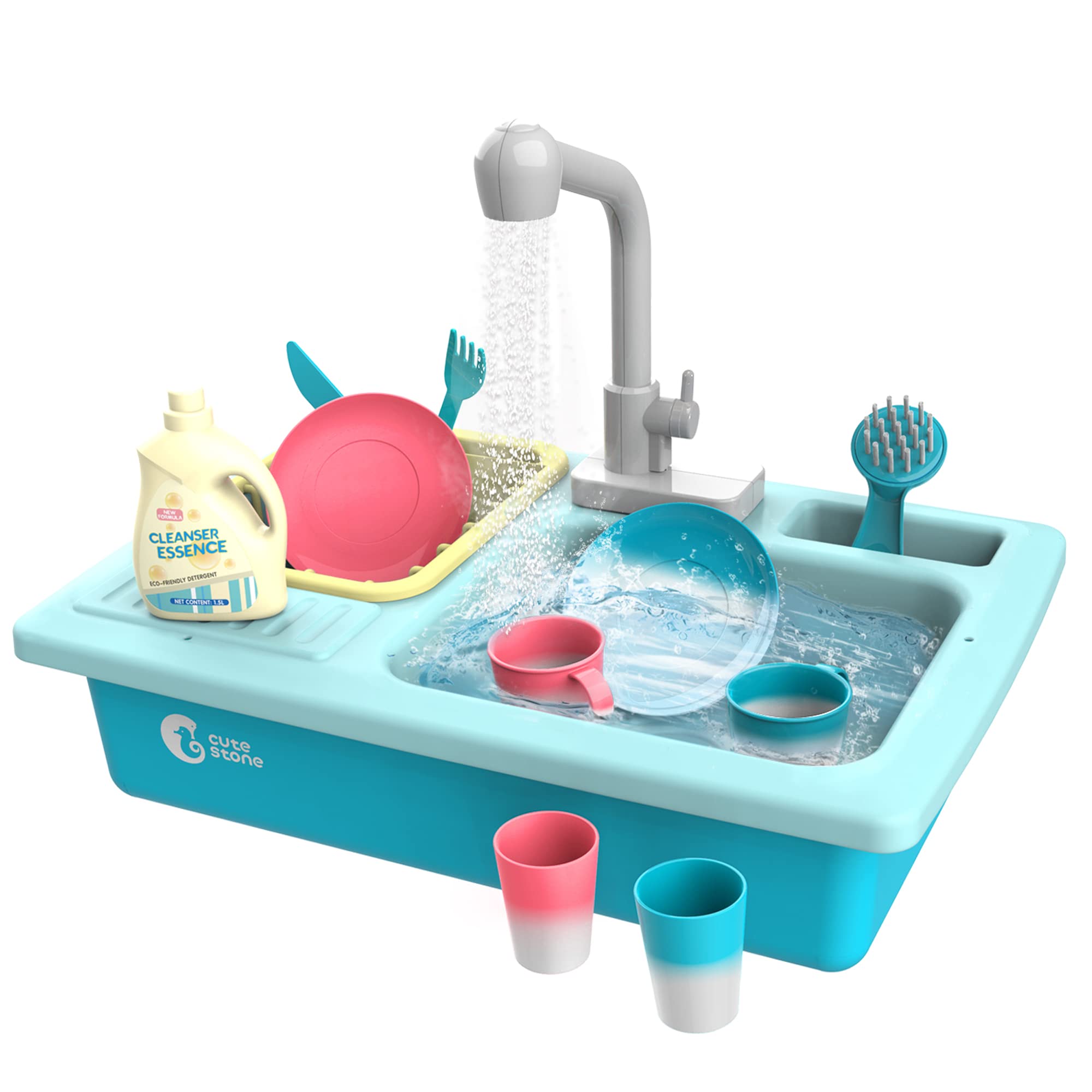 CUTE STONE color changing kitchen sink toys product image