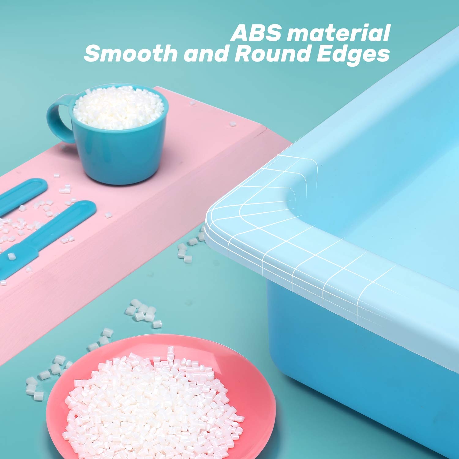 Brush accessory included with CUTE STONE kitchen playset