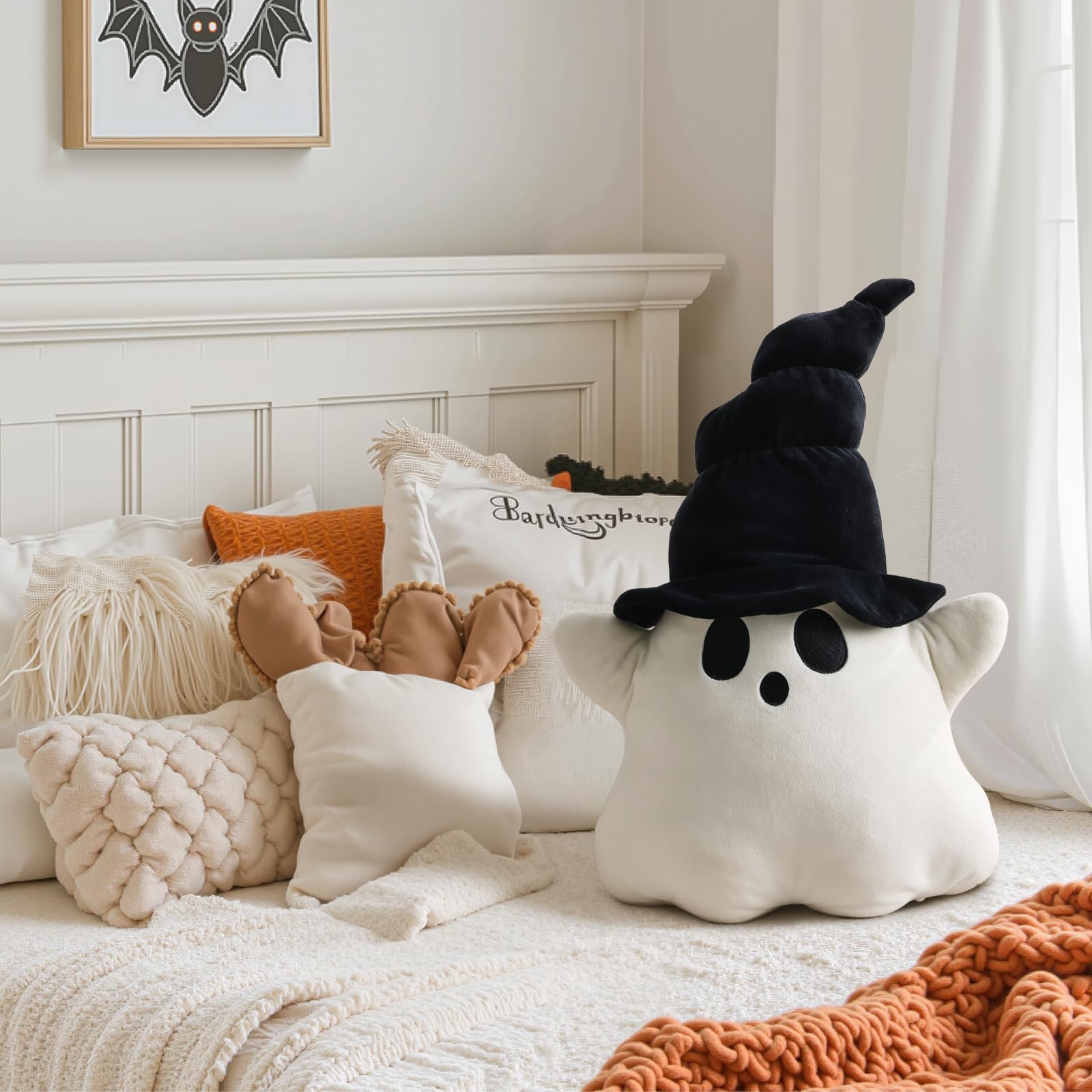 Halloween decor pillow designed for sofa and bed