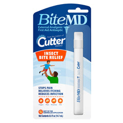 Cutter BiteMD Insect Bite Relief Stick 0.5 Fl Oz packaging