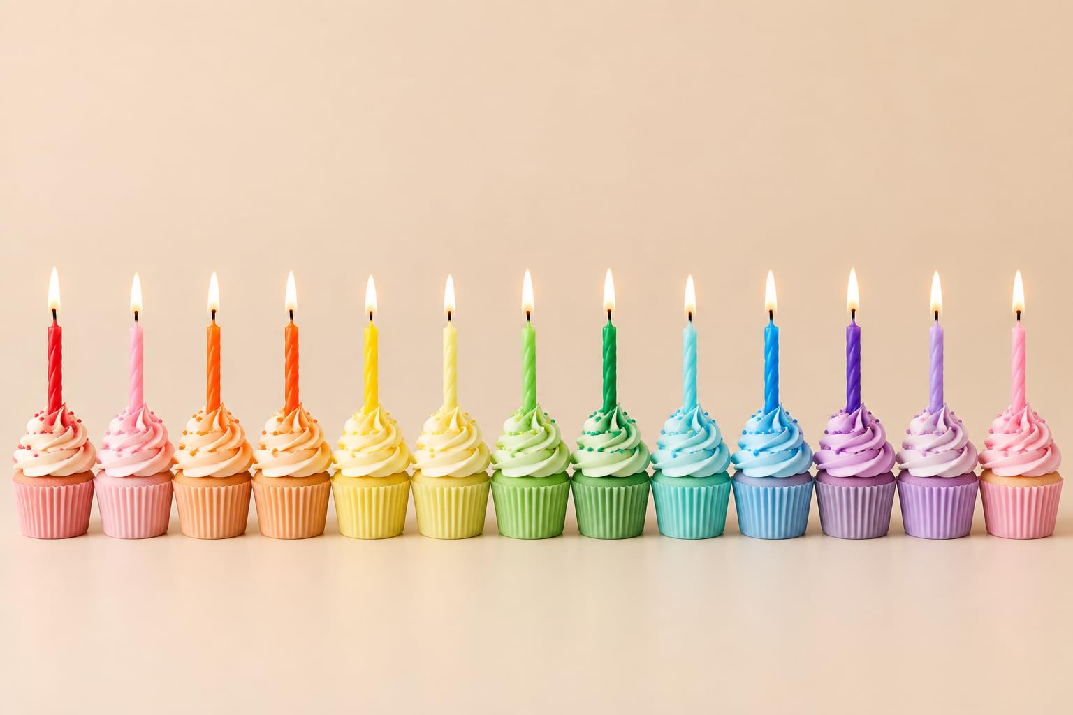 Fits most standard cakes with low-drip flame