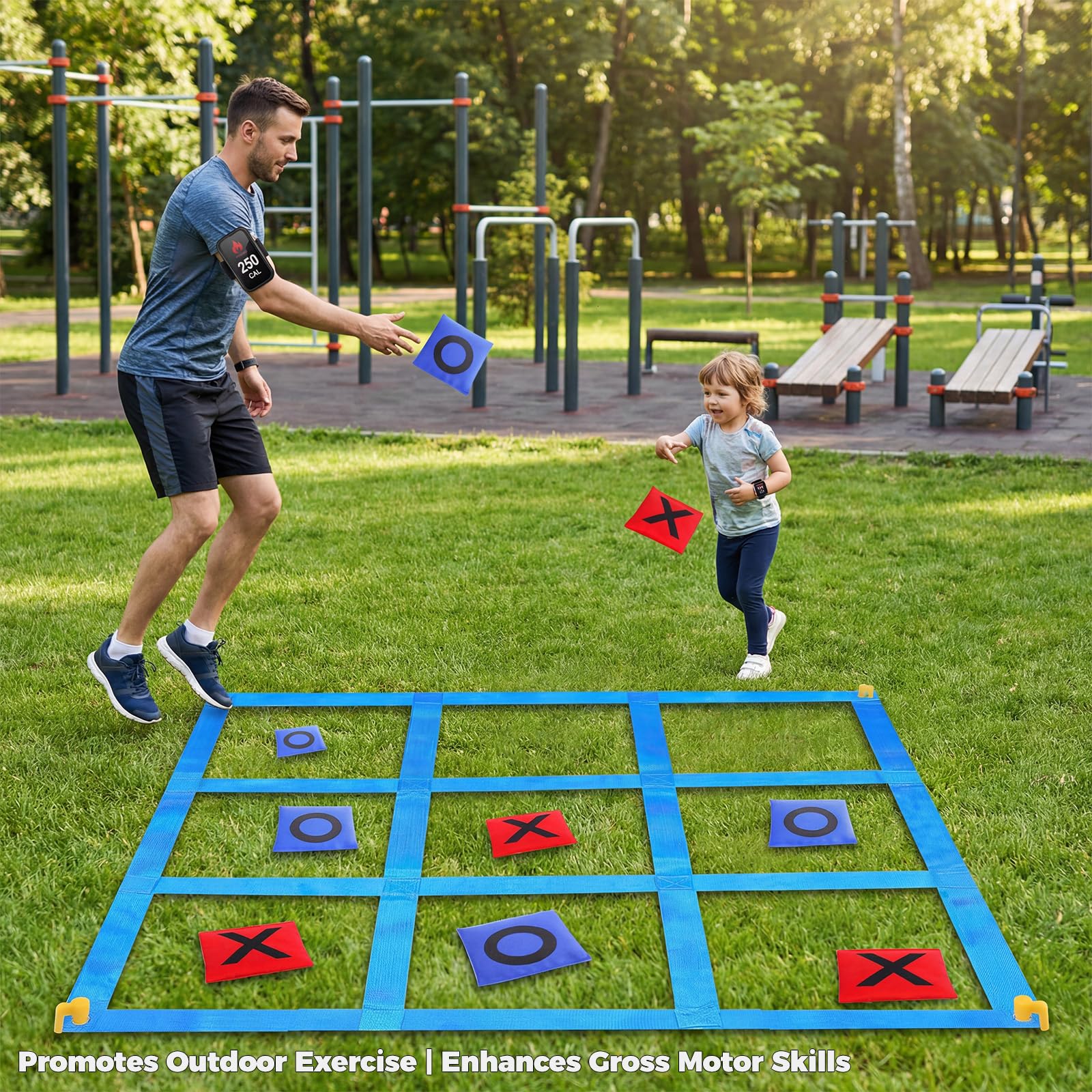 Large outdoor lawn game for kids and adults