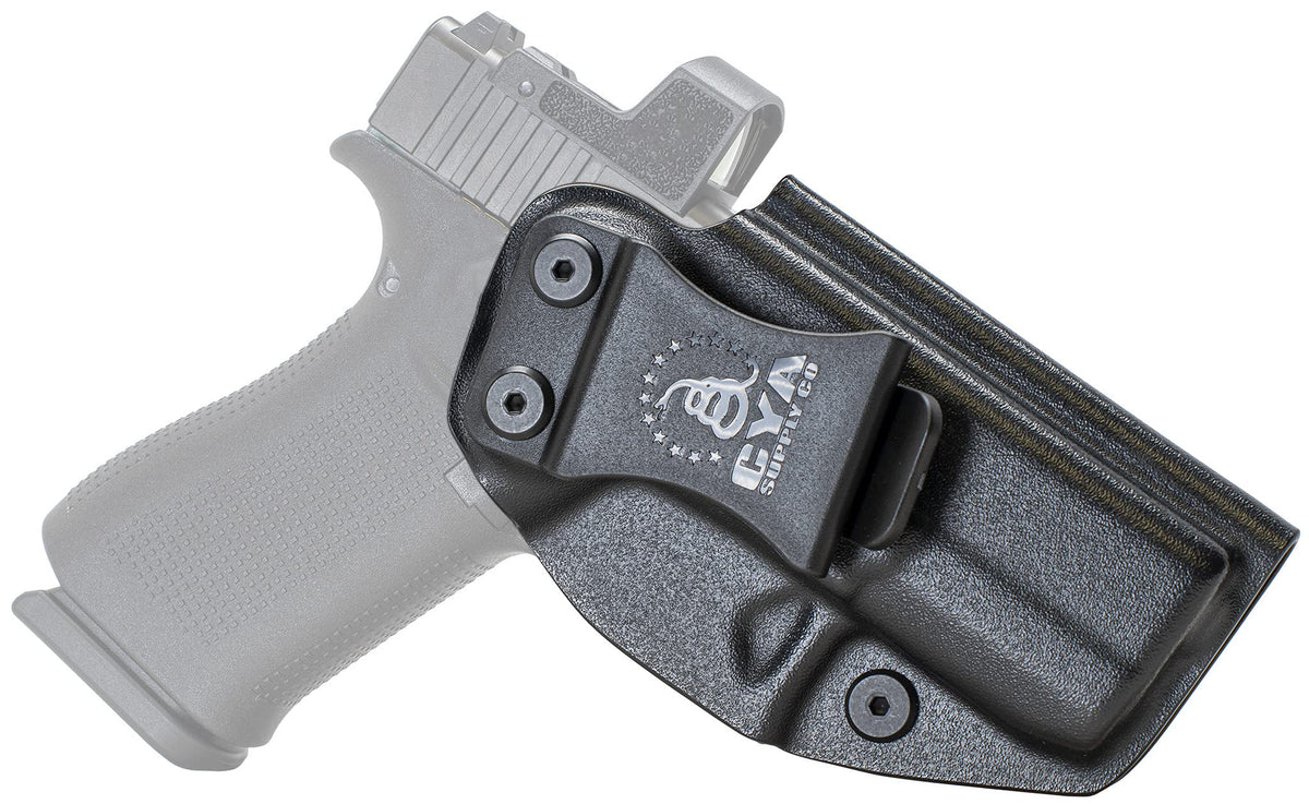 CYA Supply Co base optic ready IWB holster Glock 43 black