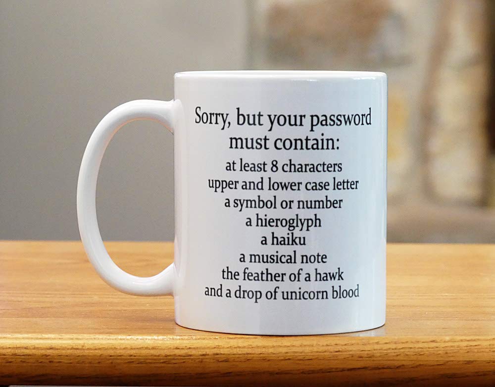 11 oz ceramic mug dishwasher microwave safe by Perks and Recreation
