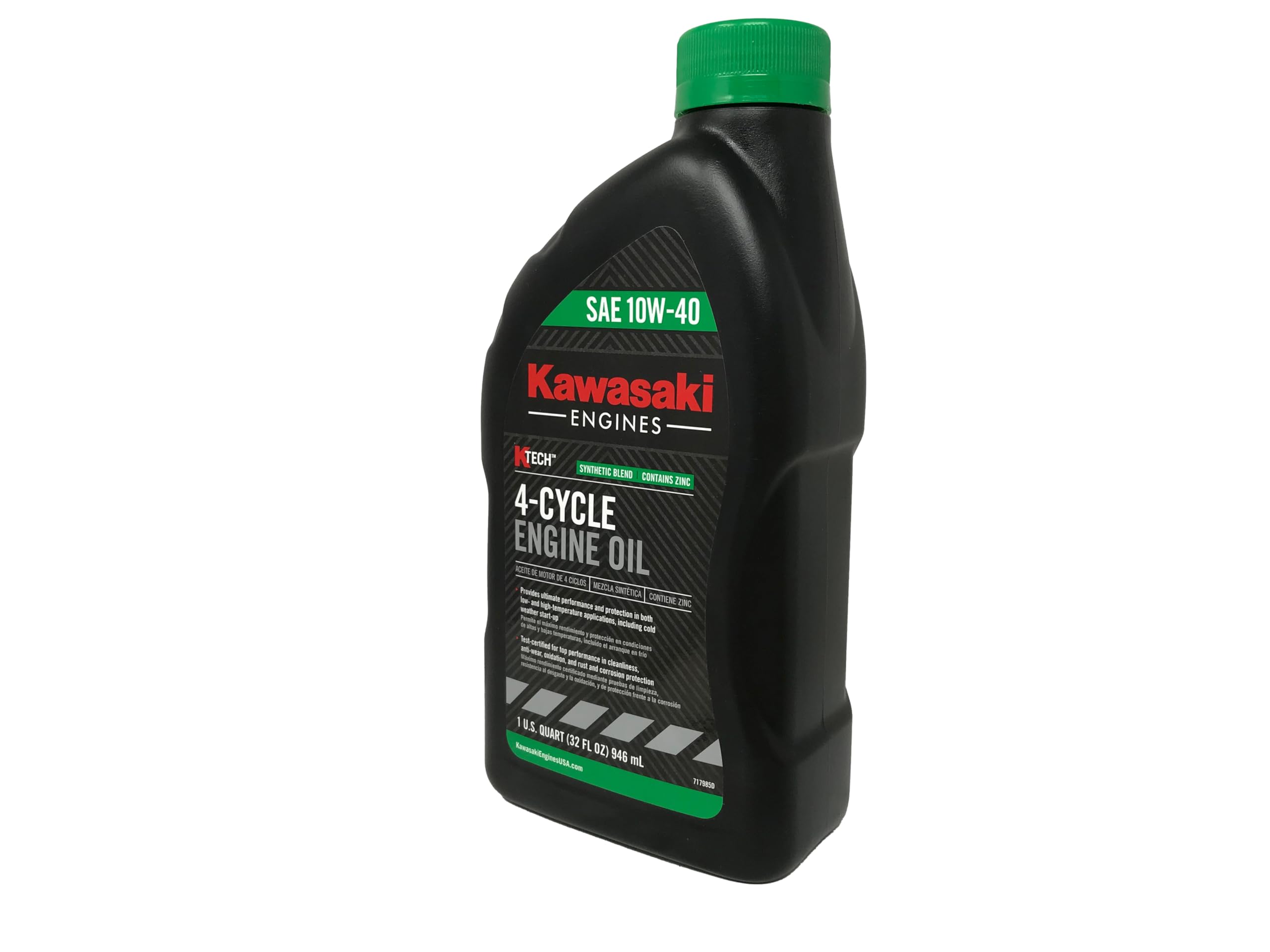 Cyclemax K-Tech 10W-40 oil two-pack for Kawasaki