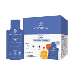 CYMBIOTIKA liposomal NAD+ supplement bottle and label