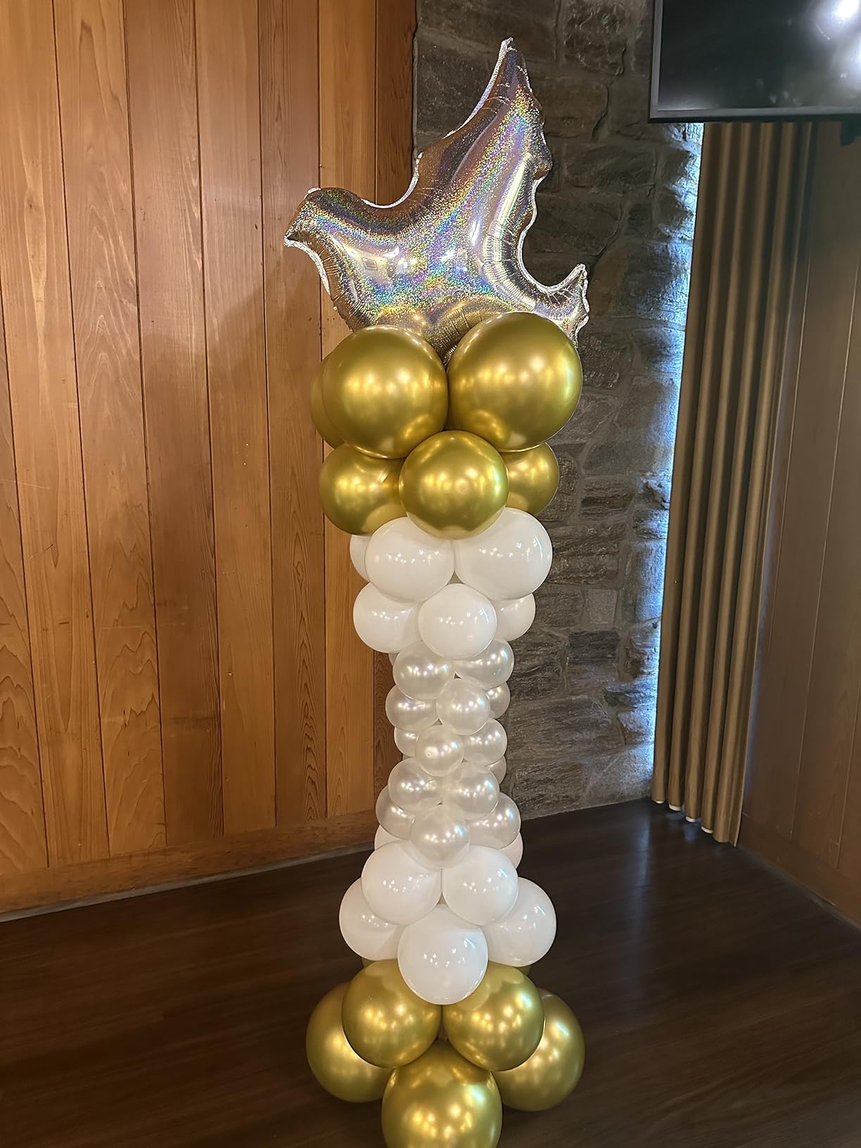CYMYLAR 20 cm white plastic straw for inflation