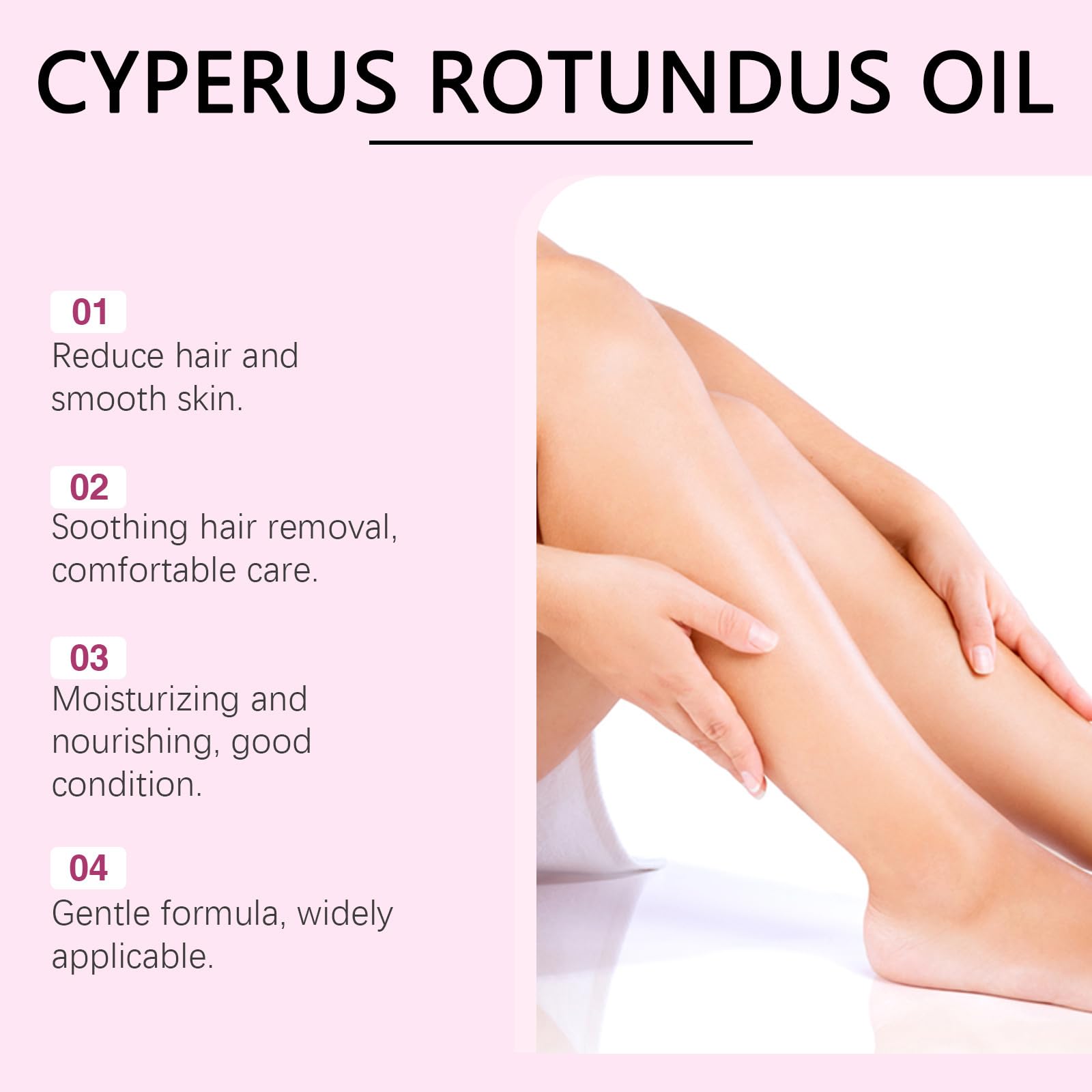 Cyperus Rotundus Oil for Hair Removal all skin types