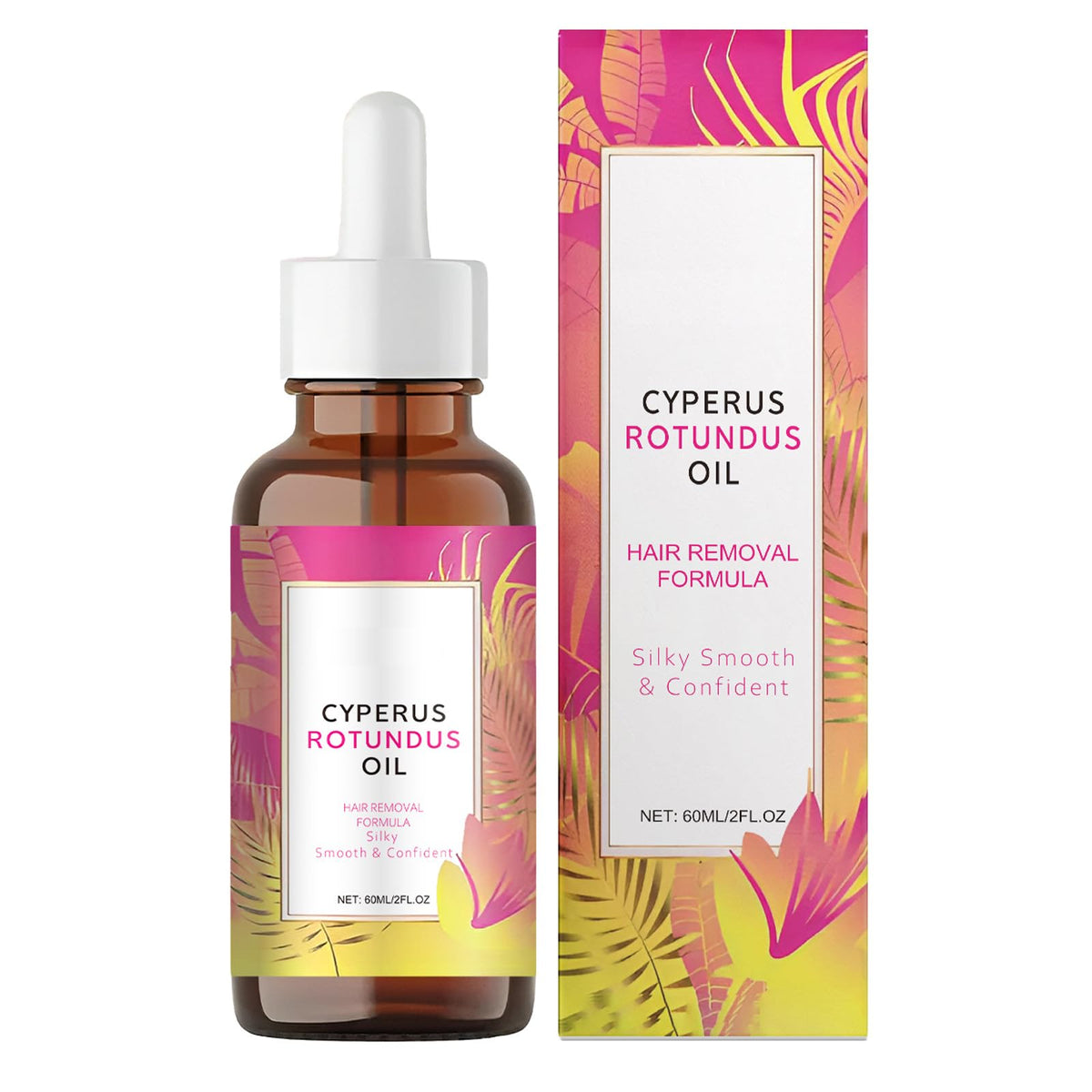 Cyperus Rotundus Oil for Hair Removal 60ml bottle