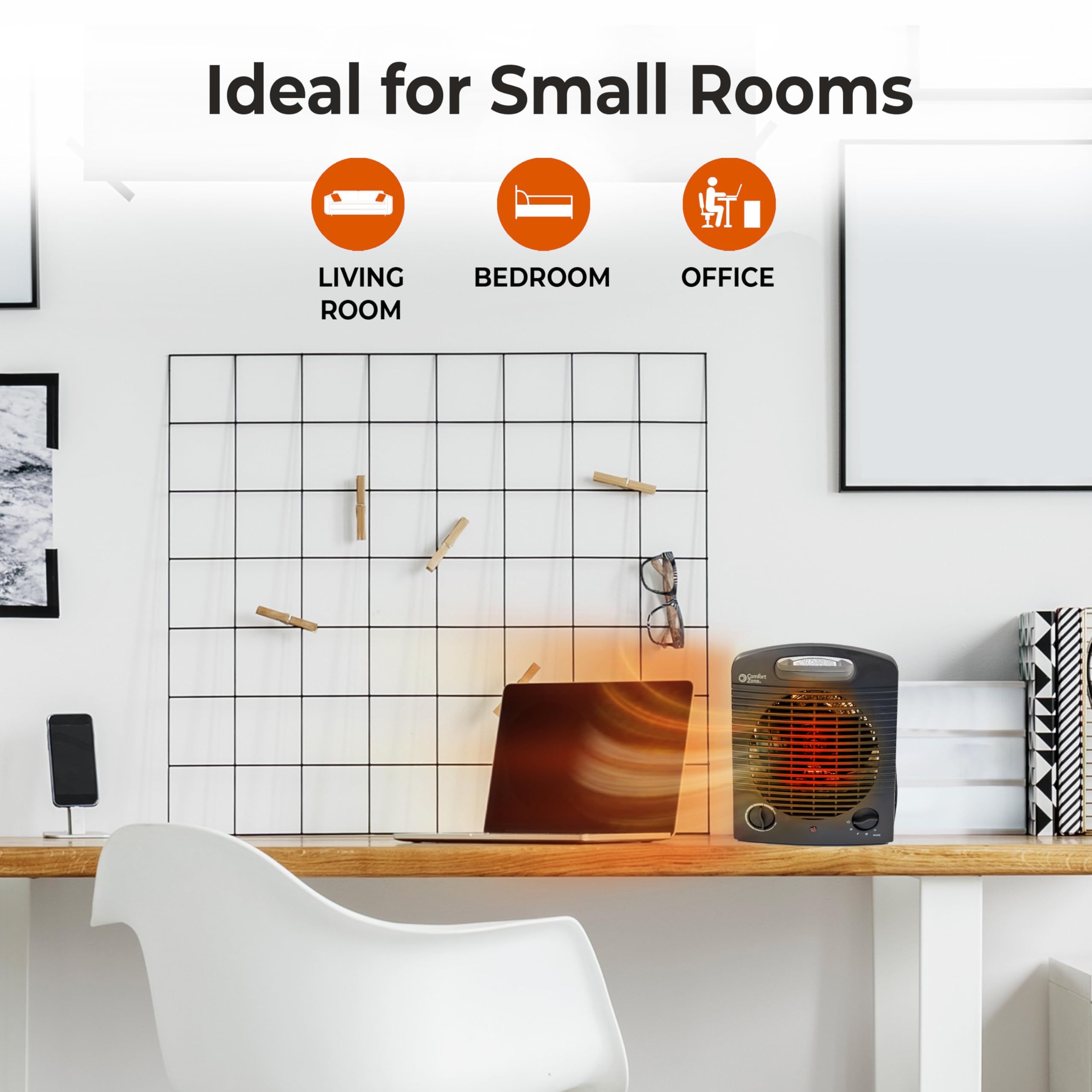 Stay Cool Housing feature on CZ35EBK heater