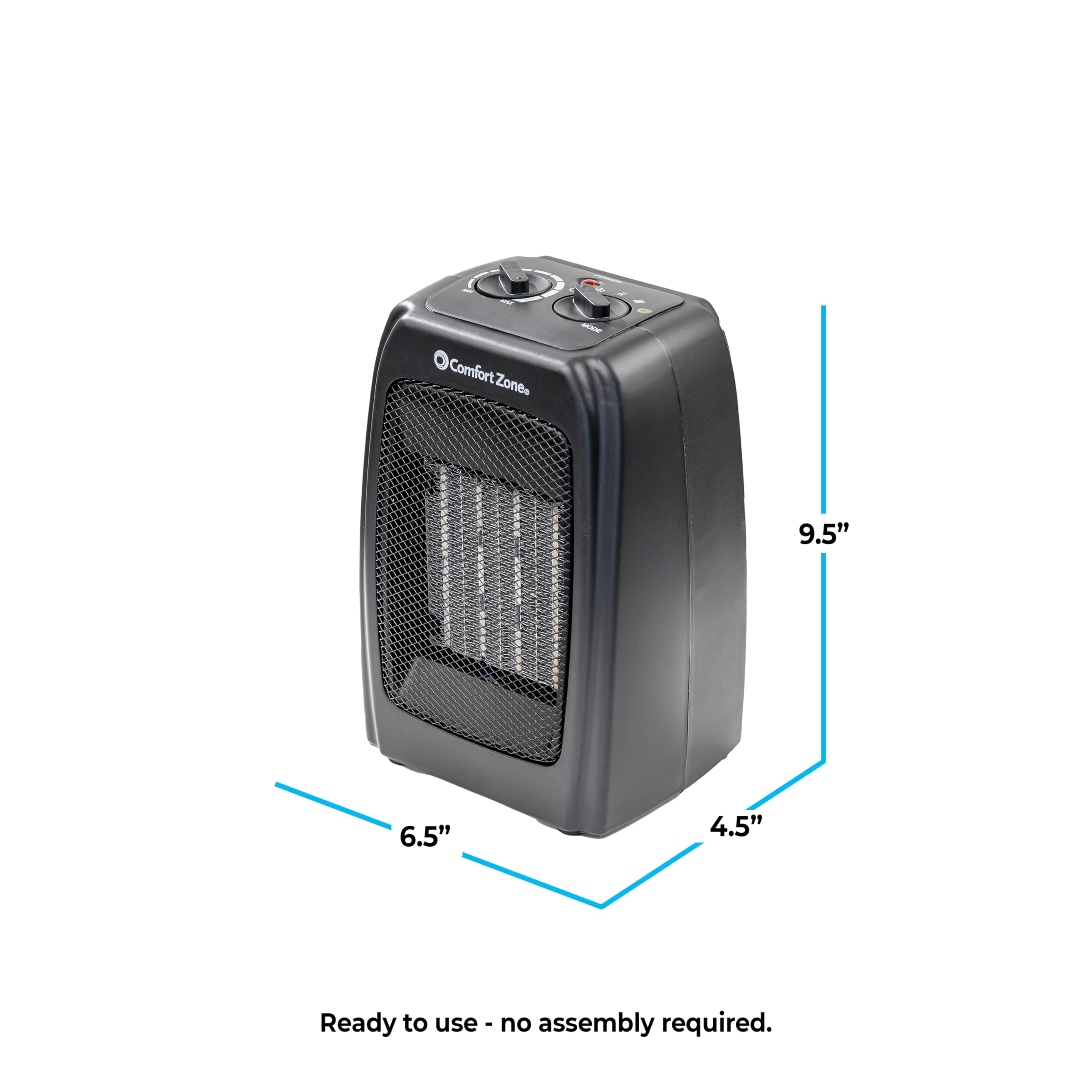 CZ442E personal ceramic heater packaging