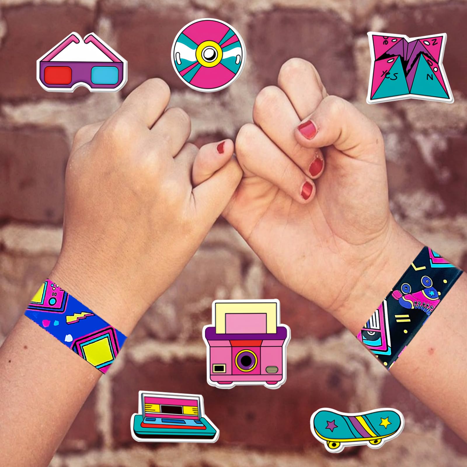 Retro birthday decorations by CZWXOXO