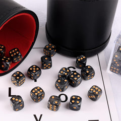 six-sided dice for board games and teaching