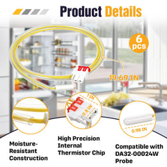DA32-00024W thermistor for Samsung fridge compatibility