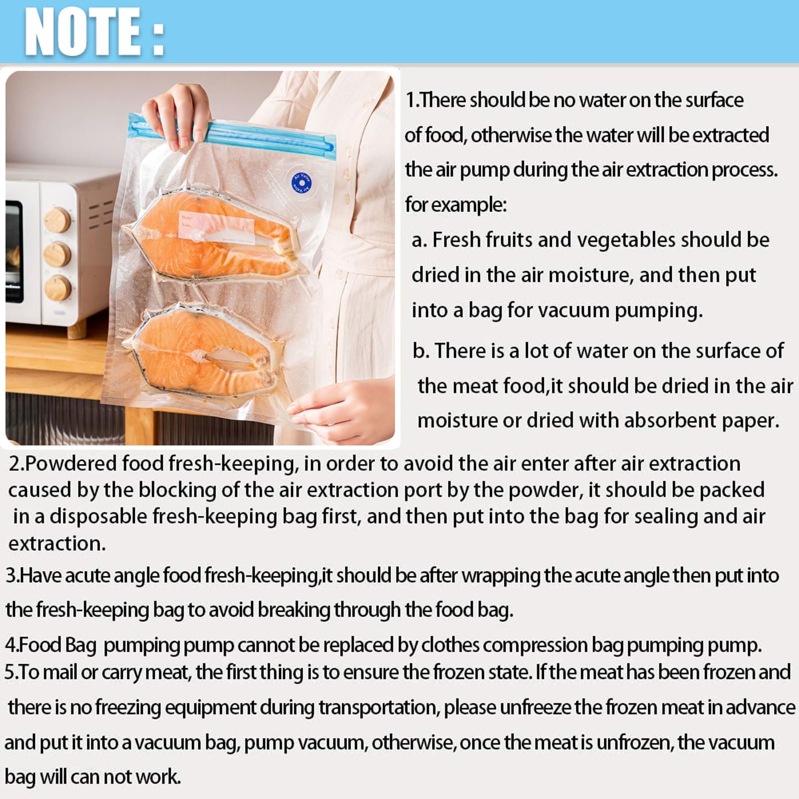 Reusable BPA free sous vide bags image
