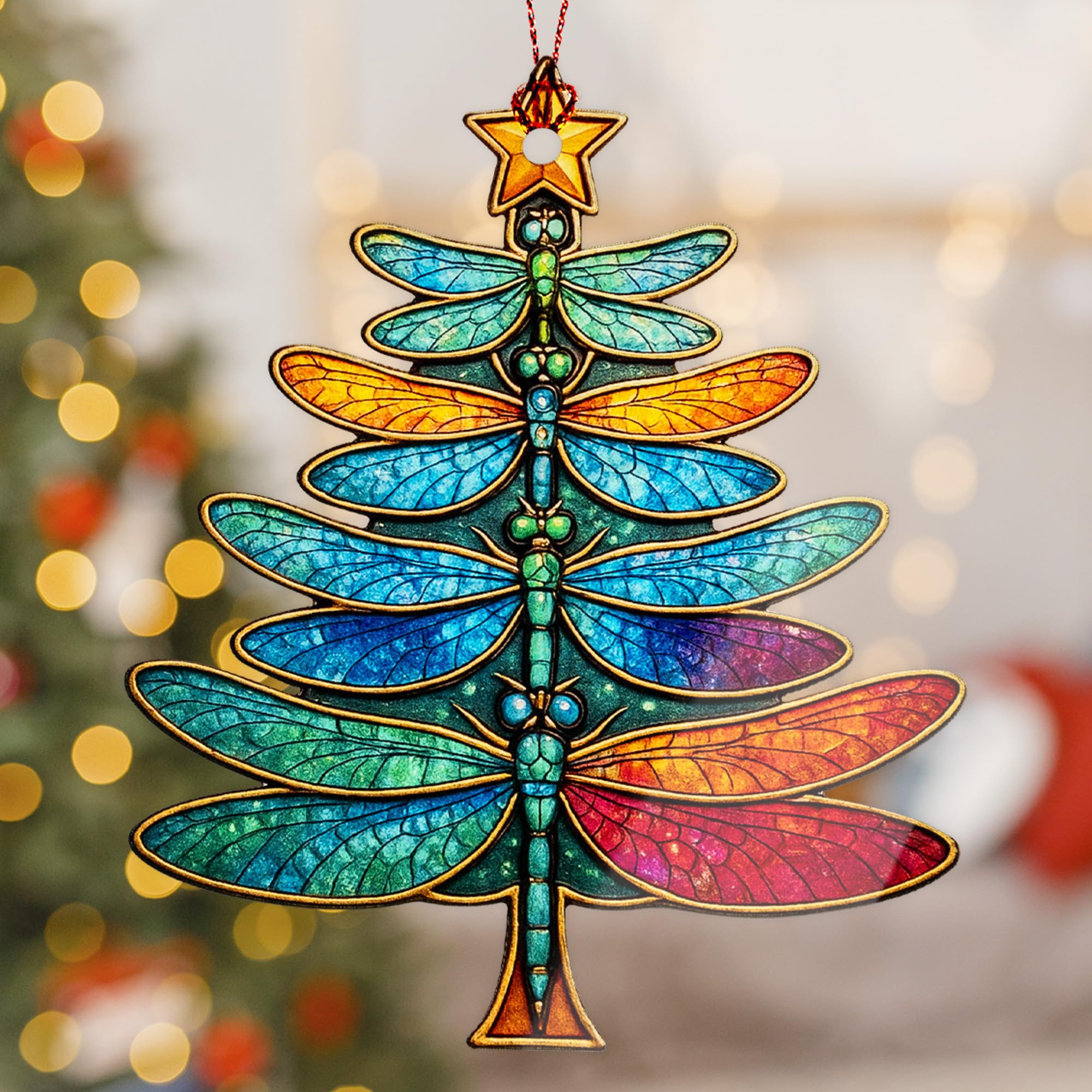 Dagonfly Ornament decorative hanging ornament suitable for tree or window
