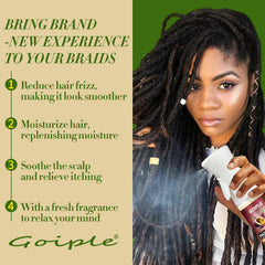 Daily Passion Fruit braid spray for dreadlocks and braids