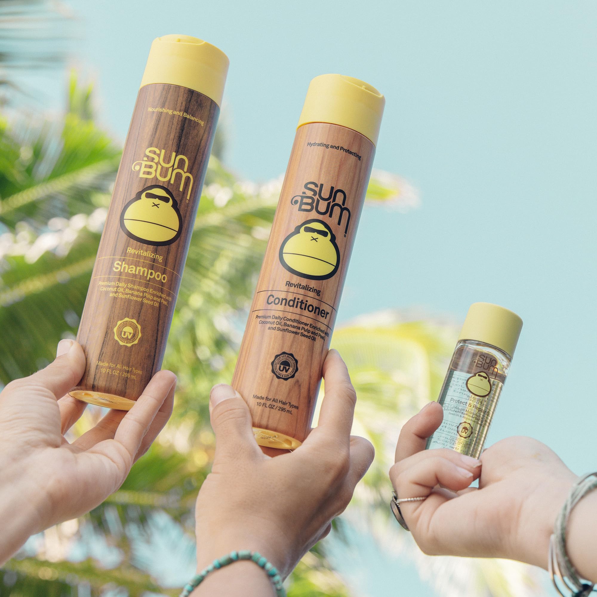 Trust the Sun Bum branding on product packaging