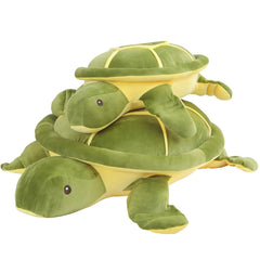 Dalmao green sea turtle plush toy for kids cuddle