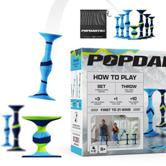 Dark blue Popdarts included in Drizzle set