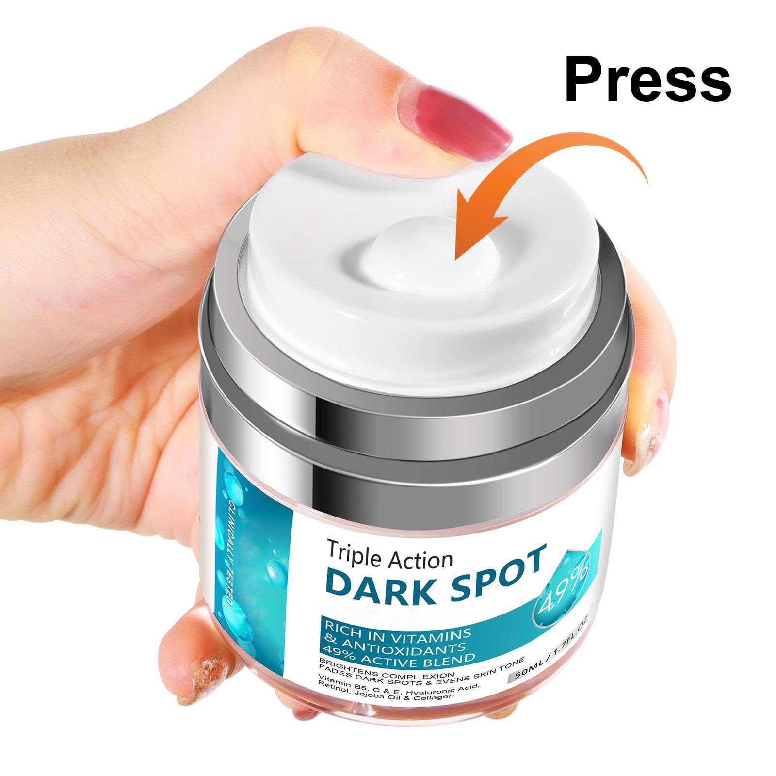 Face use dark spot cream texture LAIKME