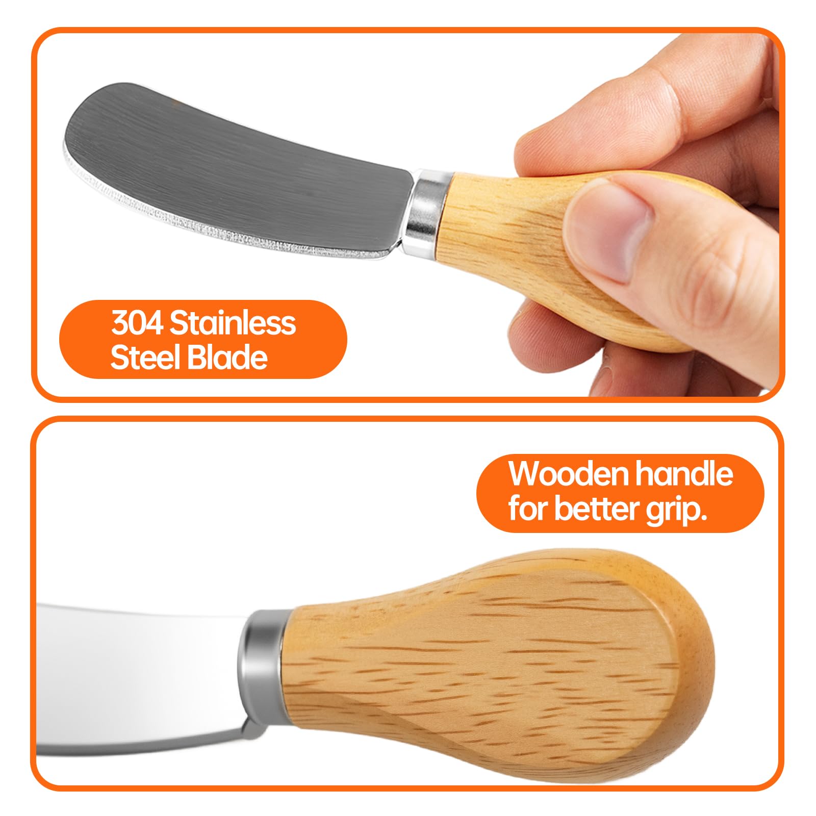 Butter spreader included in Darlingao set