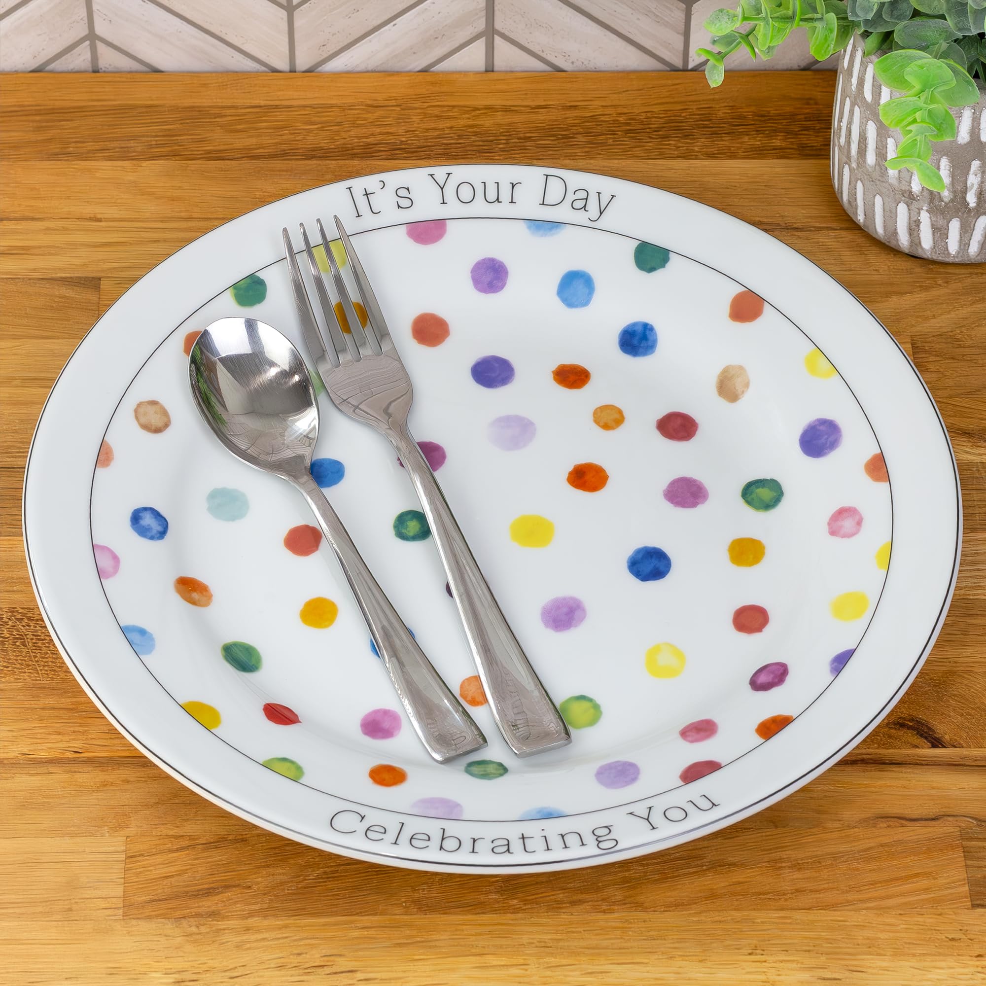 Its Your Day ceramic gift plate size 10.5 inch