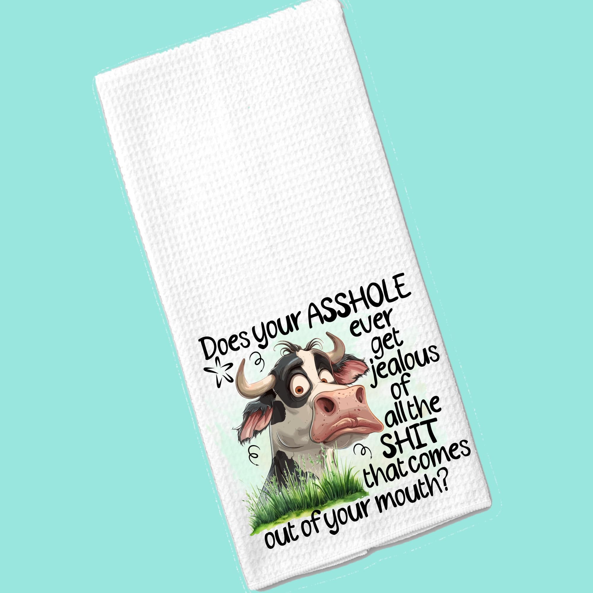 DashaAlexander kitchen towel bar humor gift for women