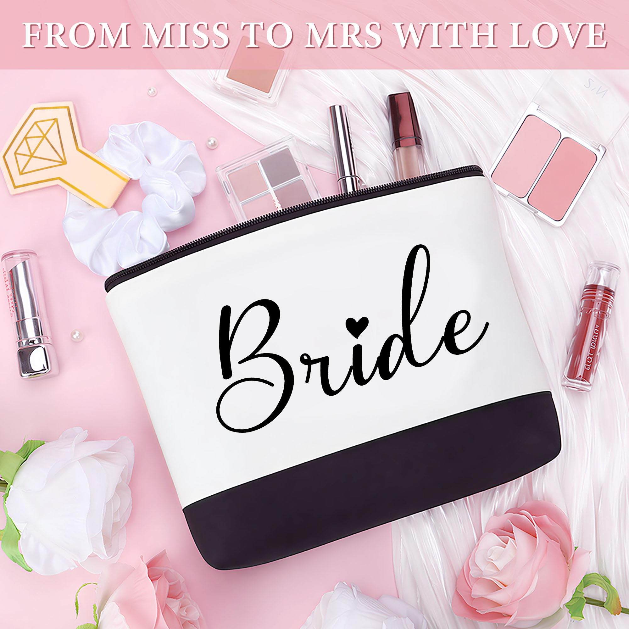 9-item bridal accessories gift set for bride to be