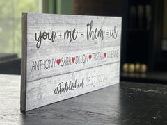 You Me Them Us design by Davaahs Custom Canvas