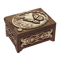 Davidson Workshop Butterfly MP3 Music Box standard size exterior