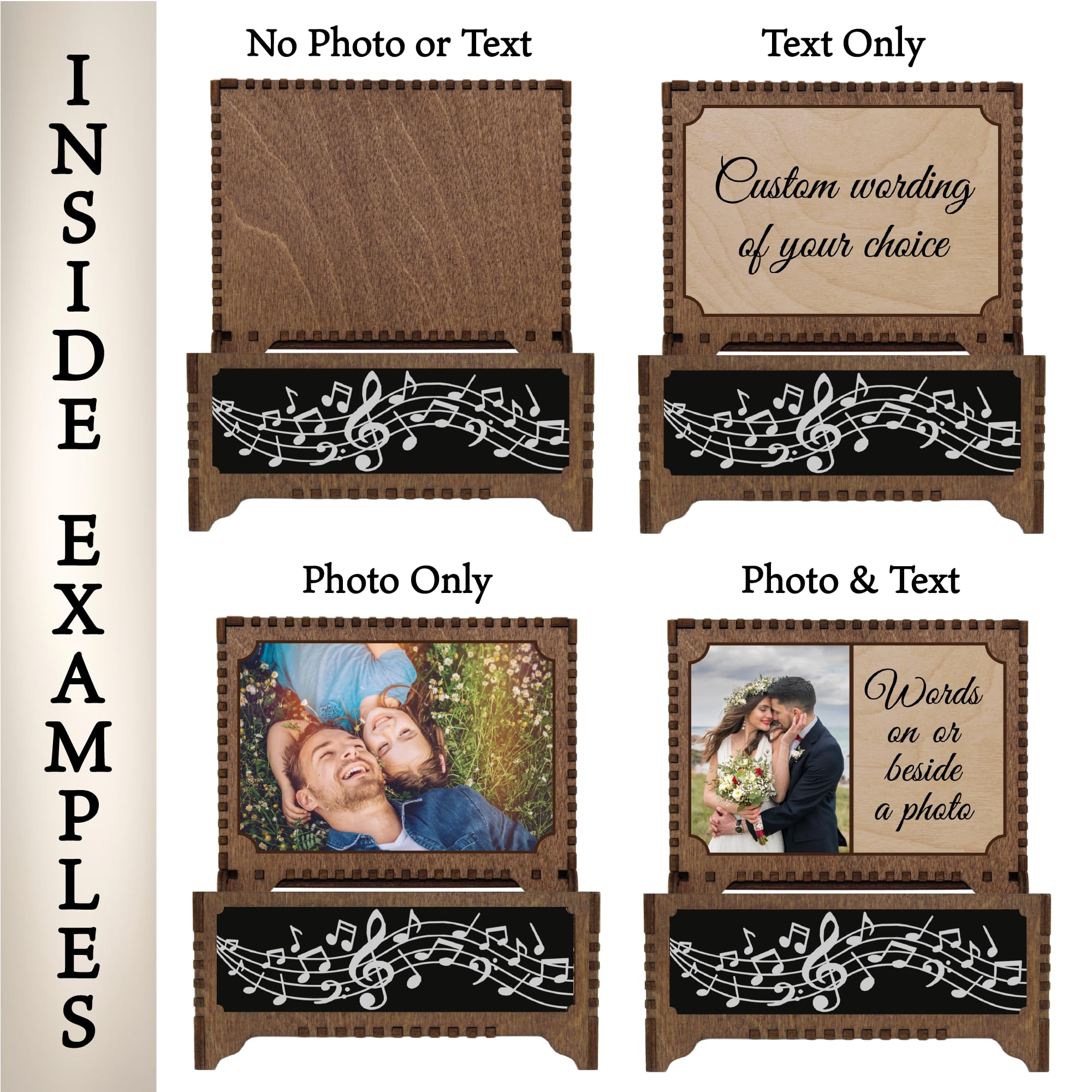 Photo print personalization for Davidson Workshop music box