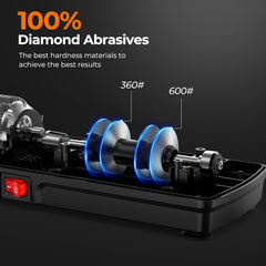 Sharpener designed for stainless steel knives