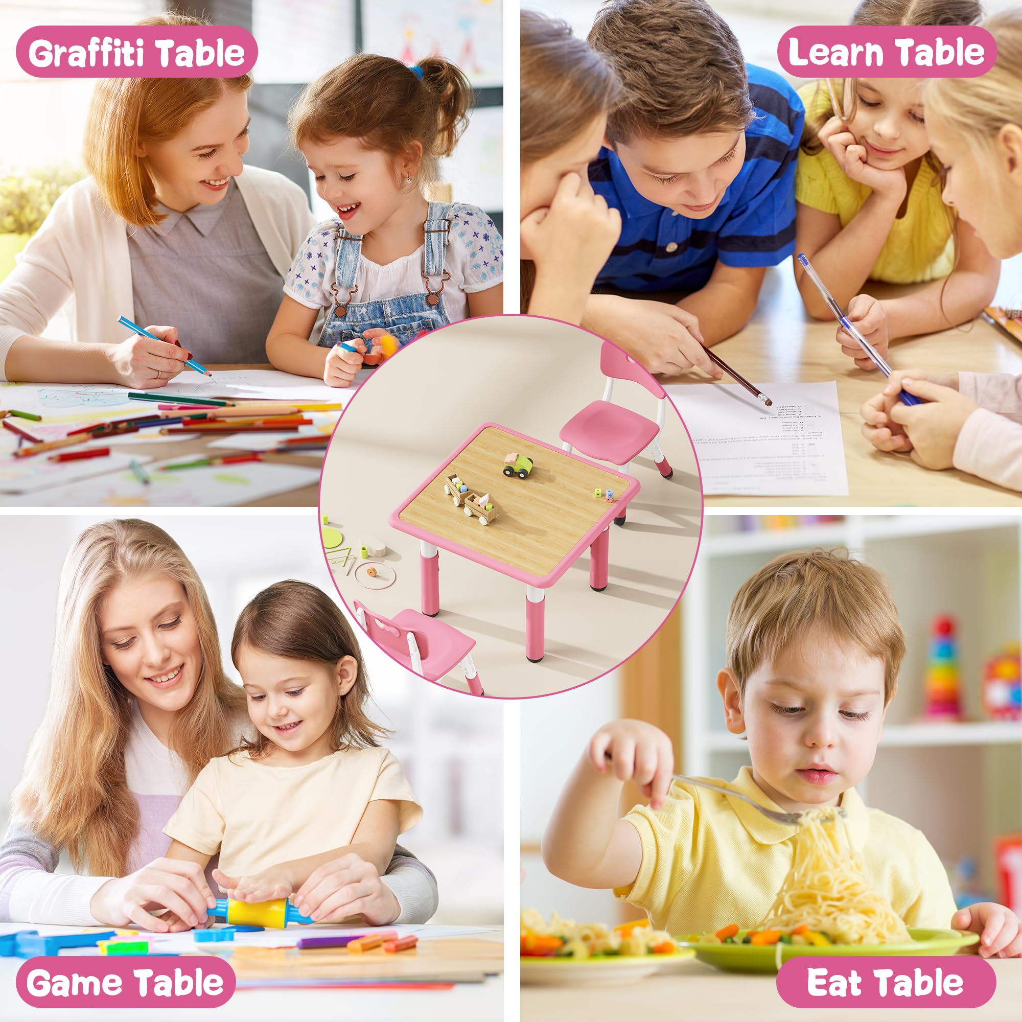 Sturdy non-toxic PP materials with cross bars