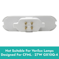 GX10Q-4 4-pin CFL replacement bulb