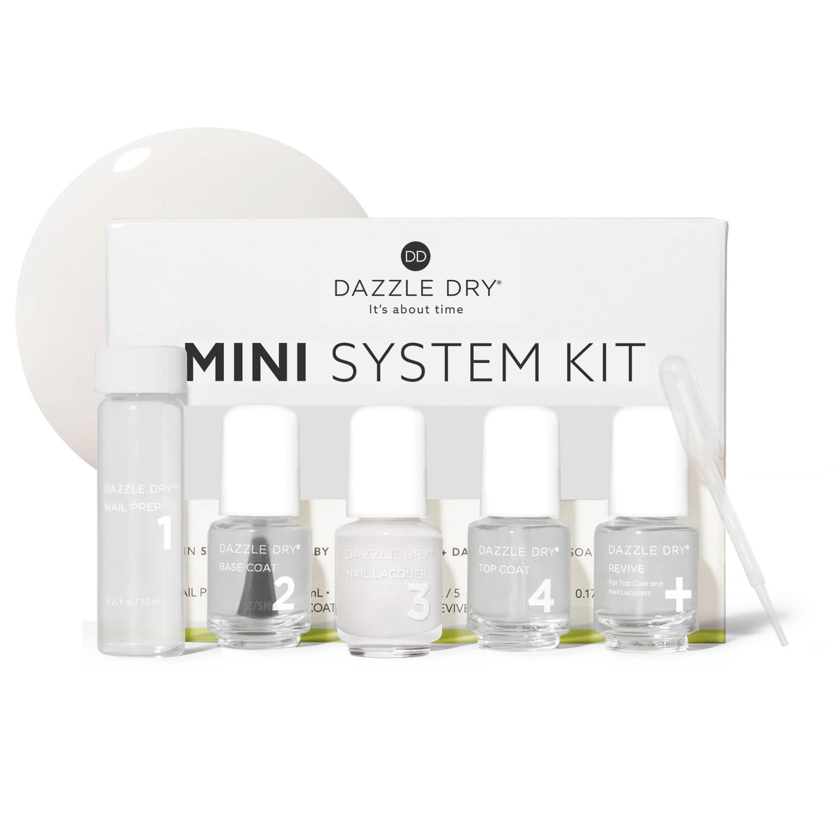 Dazzle Dry Mini Kit Alluring Charm four step system packaging