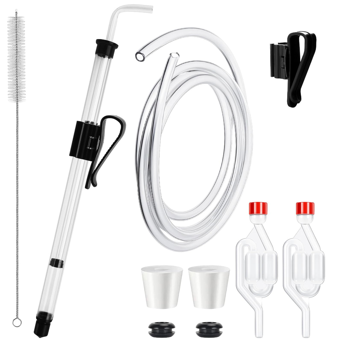 Dbgogo 14 inch wine siphon with 3/8 inch racking cane