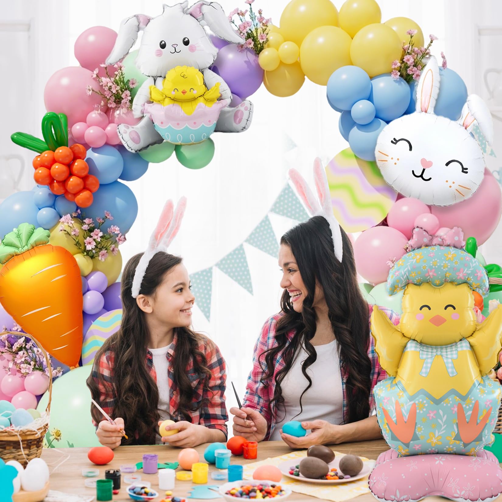 Balloon sizes 18in 12in 10in 5in included in DBKL kit