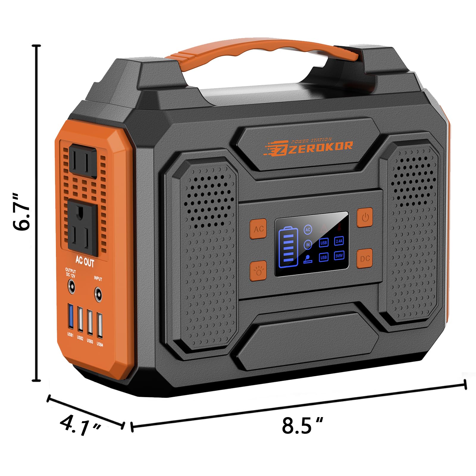 DC port 9V-12.6V 10A max on power station