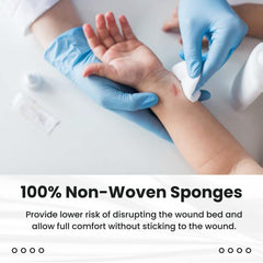 Dealmed non-woven gauze sponges 200 count