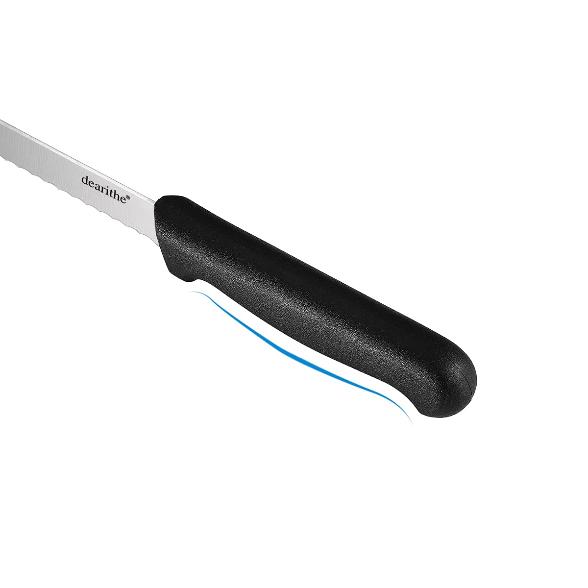 ergonomic handle for dearithe bread knife 10 inch