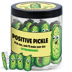 DEARMINE 60 Positive Pickle Cards Jar gift packaging image