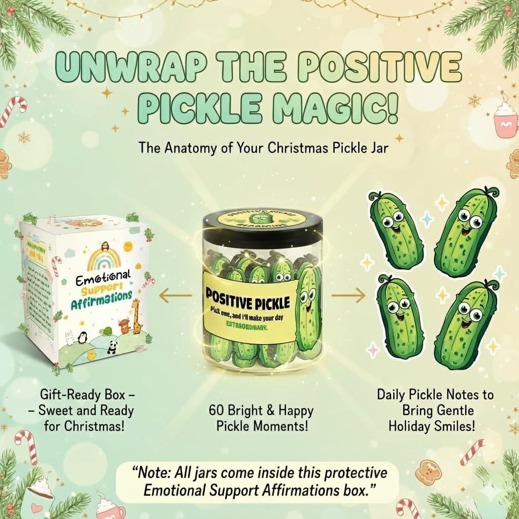 DEARMINE 60 affirmation cards for stocking stuffers scene