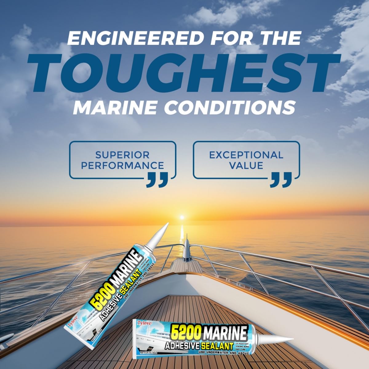 3oz tube sealant for boats RVs and marine projects